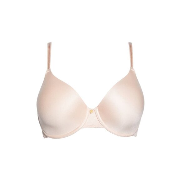 🆕CHANTELLE Norah Chic T-Shirt Underwire Bra 34DDDD Beige #16M6 - Picture 4 of 8